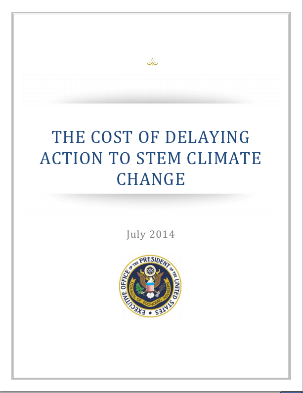 White House Report on Cost of Climate Change July 2014