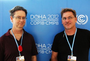 John & Richard in Doha