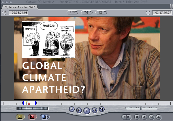 Patrick Bond + Global Apartheid Graphic